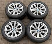 Alu kolo originál BMW 8x17" ET30, 5x120x72.5 a Bridgestone Blizzak LM-32 225/55 R17 97H * RFT 40%