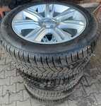 Alu kolo originál LAND ROVER 8.5x20“ ET45 5x108x63.3 a Pirelli Scorpion Winter 255/50 R20 109V XL 70% + čidla tlaku TPMS