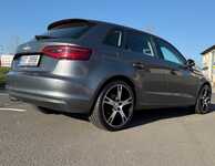 AUDI A3 jsme obuli na Alu kolo ABT 8.5x19" ET50 5x112x57 a BFGoodrich Advantage 235/35 R19 91Y XL