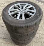 Alu kolo CMS 7x17“ 5x114.3x67 ET43.5 a Nokian Tyres Wetproof 1 215/65 R17 103V XL 90% + čidla tlaku TPMS