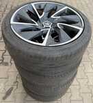 Alu kolo originál CITROEN 8.5x19" ET29, 4x108x65 a Semperit Speed-Life 2 235/40 R19 96Y XL 0%