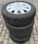 Alu kolo originál RENAULT 6.5x16" ET49 4x100x60 a BFGoodrich g-Grip 205/55 R16 91H 40%