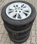 Alu kolo originál RENAULT 6.5x16" 5x108x60 ET50 a Kleber Dynaxer HP3 205/55 R16 91H 30%