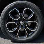 ŠKODA KAROQ jsme obuli na Alu kolo HRS 7x17" 5x112x57 ET45 a Sailun ZSR2 Atrezzo 215/55 R17 98W XL