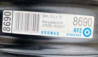Plechový disk Peugeot KFZ 8690 6x15 4x108x65 ET27