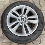 Alu kola originál HYUNDAI 7.5x19“ ET49.5, 5x114.3x67 a Kumho Crugen HP91 235/55 R19 105W XL 90% + čidla tlaku TPMS