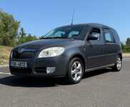 ŠKODA ROOMSTER jsme obuli na Alu kolo originál ŠKODA 6x15" ET43, 5x100x57 a Saetta Touring 2 195/55 R15 85V