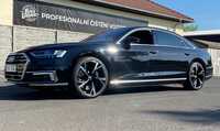 AUDI A8 jsme obuli na Alu kolo HRS 9.5x21" ET25, 5x112x66.5 a Kumho Ecsta Sport PS72 265/35 R21 103Y XL + čidla tlaku TPMS