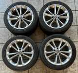 Alu kolo originál VW 8x17" ET41 5x112x57 a Yokohama V902B W.drive 235/45 R17 97V XL 10%