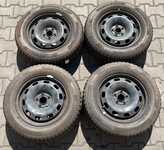 Plechový disk KFZ 8380 6Jx15 5x100x57 ET38 a Lassa Snoways 4 + 195/65 R15 91H 99%