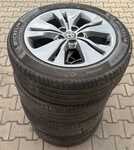 Alu kolo originál TOYOTA 7x17" 5x108x65 ET50 a Michelin Primacy 4 205/55 R17 95V XL 60%