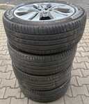 Alu kolo originál TOYOTA 7x17" 5x108x65 ET50 a Michelin Primacy 4 205/55 R17 95V XL 60%