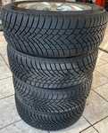 Alu kolo Alutec Nitro 7.5x16" 5x110x65 ET38 a Barum Polaris 6 205/55 R16 91H 99%  + čidla tlaku TPMS