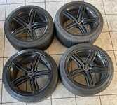 Alu kolo originál AUDI 9.5x20" ET36, 5x112x66.5 a Michelin Pilot Alpin PA4 255/40 R20 101V XL