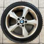 Alu kolo originál BMW 7x17" ET47, 5x120x72.5 a Falken Eurowinter HS01 225/45 R17 91H Runflat 90%
