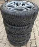 Alu kolo originál VW Arteon 8x18" ET40, 5x112x57 a Pirelli Winter Sottozero 3 245/45 R18 96V s-i 99%