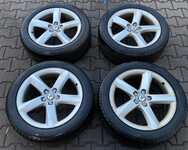 Alu kolo originál AUDI 7.5x19“ ET29, 5x112x66.5 a Toyo Snowprox S954 235/50 R19 103V XL 10%