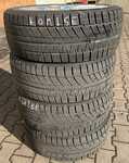 Alu kolo originál TESLA 8x19" ET40, 5x120x64 a Sailun Ice Blazer Arctic EVO 245/45 R19 102V XL 70% + čidla tlaku TPMS