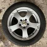Alu kolo MAGMA 7x16" 5x112x66.5 ET45 a Continental WinterContact TS860 205/55 R16 91T 40%