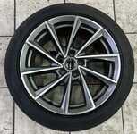 Alu kolo BORBET 8x18“ ET44, 5x112x57 a Lassa Driveways Sport + 235/45 R18 98Y XL 80%