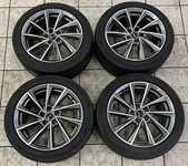 Alu kolo BORBET 8x18“ ET44, 5x112x57 a Lassa Driveways Sport + 235/45 R18 98Y XL 80%