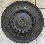 Plechový disk KFZ 9165 6Jx15 5x112x57 ET47 a Continental ContiWinterContact TS850 195/65 R15 91T 60%
