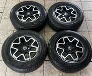 Alu kolo originál FORD 7.5x18 6x139,7x93.1 ET55 a Bridgestone Dueler A/T 255/70 R18 113T 70%