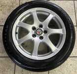 Alu kolo Platin 7.5x17" ET38, 5x112x66.5 a Goodyear EfficientGrip Performance 215/55 R17 94V 60%