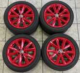 Alu kolo originál ŠKODA 7x16" ET46, 5x100x57 a Bridgestone Turanza ER300 215/45 R16 86H 40%