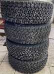 Alu kolo originál HUMMER 8.5x17" 8x165.1x116,7 ET18 a BFGoodrich All Terrain T/A KO 315/70 R17 121R 70%