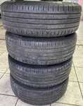 Alu kolo OPEL 7x17" 5x105x56.5 ET42 a Continental ContiEcoContact 5 215/60 R17 96H 80%