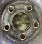 Plechový disk KFZ 8000 6Jx15 5x100x57 ET43