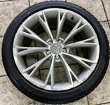 Alu kolo originál AUDI 9x19" ET33 5x112x66.5 a Pirelli Winter 240 SottoZero II 255/40 R19 100V XL 10%