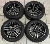 Alu kolo RC DESIGN 6.5x16“ 5x114.3x67 ET50 a Barum Bravuris 5HM 205/55 R16 91V 90% + čidla tlaku TPMS
