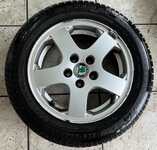 Alu kolo originál ŠKODA 6x14" ET43, 5x100x57 a Michelin Energy XT1 175/65 R14 82T 80%