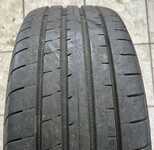 Alu kolo originál MERCEDES 5x112x66.5, Přední 8.5x20" ET45 a Goodyear Eagle F1 Asymmetric 3 235/45 R20 100V XL 70%, Zadní 9.5x20" ET57 a Kumho Ecsta Sport PS72 255/40 R20 104Y XL 70% + čidla tlaku TPMS