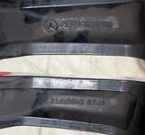 Alu kolo originál MERCEDES 5x112x66.5, Přední 8.5x20" ET45 a Goodyear Eagle F1 Asymmetric 3 235/45 R20 100V XL 70%, Zadní 9.5x20" ET57 a Kumho Ecsta Sport PS72 255/40 R20 104Y XL 70% + čidla tlaku TPMS