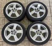 Alu kolo SMG 6.5x16" ET38, 5x100x57 a Austone SP-7 205/45 R16 87W XL 70%