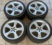 Alu kolo BBS 10.5x22" ET52, 5x130x71.5 a Michelin Latitude Diamaris 285/35 R22 102W 90%