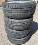 Alu kolo originál PEUGEOT 7x16" 4x108x65 ET32 a 2x Sailun Atrezzo Elite 205/55 R16 91V 30%  a 2x Michelin Pilot Primacy 205/55 R16 91H 20%