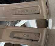 Alu kolo originál AUDI 9x20" ET33, 5x112x66.5 a Nokian WR SUV 4 285/45 R20 112V XL 80%