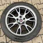 Alu kola originál TESLA 5x120x64 Přední 9.5x19" ET40 a Pirelli P Zero Winter 255/45 R19 104V XL 80% , Zadní 10.5x19" ET45 a Pirelli P Zero Winter 285/40 R19 107V XL 70% + čidla tlaku TPMS + Poklice