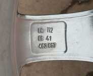 Alu kolo BORBET 6.5x17“ ET41, 5x112x66.5 a Bridgestone Blizzak 6 215/55 R17 98V XL 30%